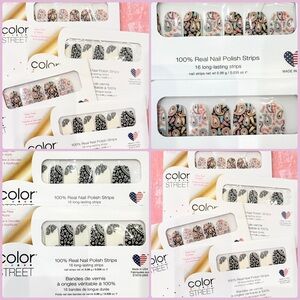 Color Street Nail Polish Strips Bundle Paisley Pattern